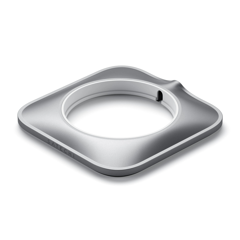 Держатель Satechi Aluminum Dock Enclosure for Magsafe Charger Цвет серый космос.